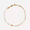 Gold-Plated Stellar Pearly Bracelet